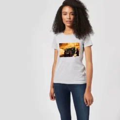 Star Wars Jawas Christmas Tree Women's Christmas T-Shirt - Grey -Cheap Christmas Franchises Store 11964641 3954627065600843