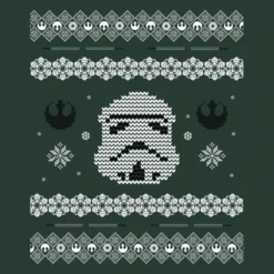 Star Wars Stormtrooper Knit Women's Christmas T-Shirt - Forest Green 8 Star Wars Stormtrooper Knit Women's Christmas T-Shirt - Forest Green -Cheap Christmas Franchises Store 11964695 2144627067678889