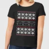 Star Wars Imperial Darth Vader Women's Christmas T-Shirt - Black -Cheap Christmas Franchises Store 11964773 1014627072099941