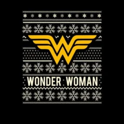 DC COMICS DC Wonder Woman Women's Christmas T-Shirt - Black 8 DC COMICS DC Wonder Woman Women's Christmas T-Shirt - Black -Cheap Christmas Franchises Store 11964793 7044627072530360