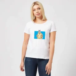 Friends Happy Holidays Women's Christmas T-Shirt - White -Cheap Christmas Franchises Store 11964837 1964627074440526