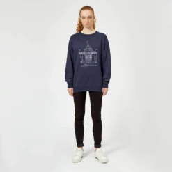 Disney Mary Poppins Carousel Sketch Women's Christmas Jumper - Navy 8 Disney Mary Poppins Carousel Sketch Women's Christmas Jumper - Navy -Cheap Christmas Franchises Store 11965338 2094627080955524