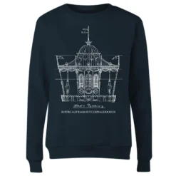 Disney Mary Poppins Carousel Sketch Women's Christmas Jumper - Navy 9 Disney Mary Poppins Carousel Sketch Women's Christmas Jumper - Navy -Cheap Christmas Franchises Store 11965338 7834627081055301