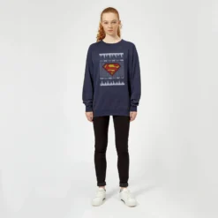 DC COMICS DC Superman Knit Women's Christmas Jumper - Navy 8 DC COMICS DC Superman Knit Women's Christmas Jumper - Navy -Cheap Christmas Franchises Store 11965611 1434627069517874