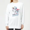 DC COMICS DC To The Slopes! Women's Christmas Jumper - White -Cheap Christmas Franchises Store 11965742 1874627075576908