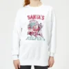 DC COMICS DC Santa's Helpers Women's Christmas Jumper - White