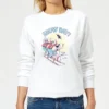 DC COMICS DC Snow Day! Women's Christmas Jumper - White -Cheap Christmas Franchises Store 11966190 7594627091129961