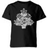 Marvel Shields Snowflakes Kids' Christmas T-Shirt - Black 2 Marvel Shields Snowflakes Kids' Christmas T-Shirt - Black -Cheap Christmas Franchises Store 11966591 1364627106569074