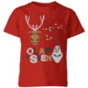 Disney Frozen Olaf And Sven Kids' Christmas T-Shirt - Red 2 Disney Frozen Olaf And Sven Kids' Christmas T-Shirt - Red -Cheap Christmas Franchises Store 11966669 1144627107938613
