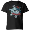Marvel The Amazing Spider-Man Snowflake Web Kids' Christmas T-Shirt - Black -Cheap Christmas Franchises Store 11966927 7064627111848999