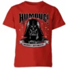 Star Wars Darth Vader Humbug Kids' Christmas T-Shirt - Red -Cheap Christmas Franchises Store 11967017 1644627113084192