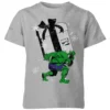 Marvel The Incredible Hulk Christmas Present Kids' Christmas T-Shirt - Grey -Cheap Christmas Franchises Store 11967425 1744627105413690