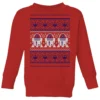 Star Wars R2-D2 Knit Kids' Christmas Jumper - Red