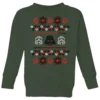 Star Wars Empire Knit Kids' Christmas Jumper - Forest Green