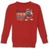 Looney Tunes Martian Who Said Im On The Naughty List Kids' Christmas Jumper - Red 2 Looney Tunes Martian Who Said Im On The Naughty List Kids' Christmas Jumper - Red -Cheap Christmas Franchises Store 11967919 6114627112968449