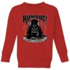 Star Wars Darth Vader Humbug Kids' Christmas Jumper - Red -Cheap Christmas Franchises Store 11968165 1484627104913764