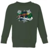 Marvel Thor Iron Man Hulk Snowflake Kids' Christmas Jumper - Forest Green 2 Marvel Thor Iron Man Hulk Snowflake Kids' Christmas Jumper - Forest Green -Cheap Christmas Franchises Store 11968375 4494627108533069