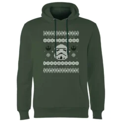 Star Wars Stormtrooper Knit Christmas Hoodie - Forest Green 9 Star Wars Stormtrooper Knit Christmas Hoodie - Forest Green -Cheap Christmas Franchises Store 11969257 1954627113416073