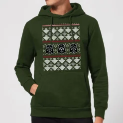 Star Wars Imperial Darth Vader Christmas Hoodie - Forest Green