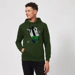 Marvel The Incredible Hulk Christmas Present Christmas Hoodie - Forest Green 8 Marvel The Incredible Hulk Christmas Present Christmas Hoodie - Forest Green -Cheap Christmas Franchises Store 11969689 4734627086445926