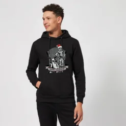 Star Wars Happy Holidays Droids Christmas Hoodie - Black -Cheap Christmas Franchises Store 11969695 2114627086743037