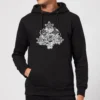 Marvel Shields Snowflakes Christmas Hoodie - Black 2 Marvel Shields Snowflakes Christmas Hoodie - Black -Cheap Christmas Franchises Store 11969749 4684627089973785