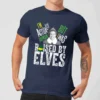 Elf Raised By Elves Men's Christmas T-Shirt - Navy 2 Elf Raised By Elves Men's Christmas T-Shirt - Navy -Cheap Christmas Franchises Store 11969896 1724627078130598