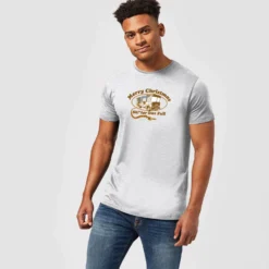 National Lampoon R.V. Men's Christmas T-Shirt - Grey -Cheap Christmas Franchises Store 11969995 2184627086088365