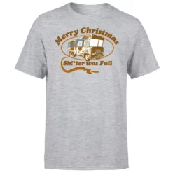 National Lampoon R.V. Men's Christmas T-Shirt - Grey -Cheap Christmas Franchises Store 11969995 7694627086437349