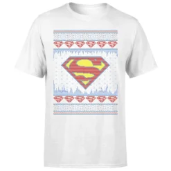 DC COMICS DC Supergirl Knit Men's Christmas T-Shirt - White 11 DC COMICS DC Supergirl Knit Men's Christmas T-Shirt - White -Cheap Christmas Franchises Store 11970004 1504627087069227
