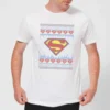 DC COMICS DC Supergirl Knit Men's Christmas T-Shirt - White 1 DC COMICS DC Supergirl Knit Men's Christmas T-Shirt - White -Cheap Christmas Franchises Store 11970004 1554627086580650