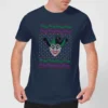 DC COMICS DC Joker Knit Men's Christmas T-Shirt - Navy -Cheap Christmas Franchises Store 11970013 1644627087135020