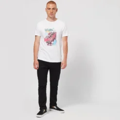 DC COMICS DC Ho Ho Whoaaaaaaa Men's Christmas T-Shirt - White -Cheap Christmas Franchises Store 11970034 1284627075854909