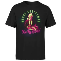 National Lampoon Merry Christmas Clark Griswold Men's Christmas T-Shirt - Black -Cheap Christmas Franchises Store 11970070 1064627062330129