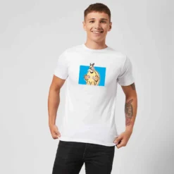 Friends Happy Holidays Men's Christmas T-Shirt - White 9 Friends Happy Holidays Men's Christmas T-Shirt - White -Cheap Christmas Franchises Store 11970157 2164627067361612