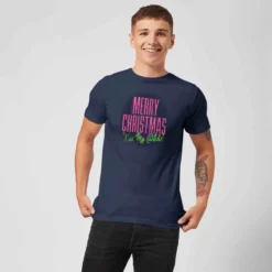 National Lampoon Merry Christmas (Kiss My @$$) Men's Christmas T-Shirt - Navy -Cheap Christmas Franchises Store 11970175 1454627067825409