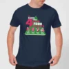 Elf Food Groups Men's Christmas T-Shirt - Navy -Cheap Christmas Franchises Store 11970181 1094627067928168