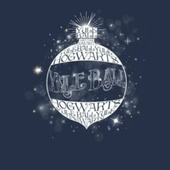 Harry Potter Yule Ball Baubel Men's Christmas T-Shirt - Navy -Cheap Christmas Franchises Store 11970232 2884627071063954