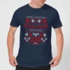 National Lampoon Merry Christmas Knit Men's Christmas T-Shirt - Navy -Cheap Christmas Franchises Store 11970244 1144627061582148