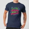 Elf Cotton-Headed Ninny-Muggins Men's Christmas T-Shirt - Navy -Cheap Christmas Franchises Store 11970289 4544627064704026