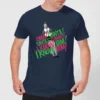 Elf Santa! I Know Him! Men's Christmas T-Shirt - Navy -Cheap Christmas Franchises Store 11970358 3334627067931978