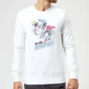 DC COMICS DC To The Slopes! Christmas Jumper - White -Cheap Christmas Franchises Store 11970736 2134627066906209