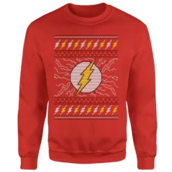 DC COMICS DC Flash Knit Christmas Jumper - Red 9 DC COMICS DC Flash Knit Christmas Jumper - Red -Cheap Christmas Franchises Store 11970829 2154627071174600