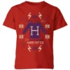 Harry Potter Christmas Sweater Kids' T-Shirt - Red
