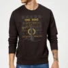 The Lord Of The Rings One Ring Christmas Sweater In Black -Cheap Christmas Franchises Store 12335369 1754714268633988