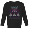 Transformers Decepticons Classic Ugly Knit Kids' Christmas Jumper - Black -Cheap Christmas Franchises Store 12336030 1844714269040506
