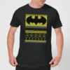 DC Comics Batman Men's Christmas T-Shirt In Black -Cheap Christmas Franchises Store 12336609 2094714271198442