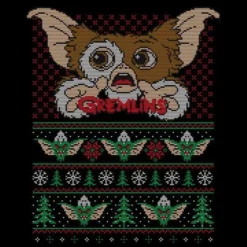 Gremlins Ugly Knit Men's Christmas T-Shirt - Black 17 Gremlins Ugly Knit Men's Christmas T-Shirt - Black -Cheap Christmas Franchises Store 12336708 1064714192096728