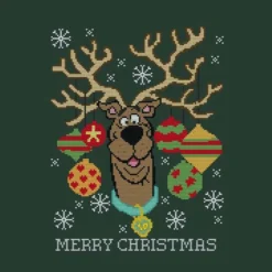 Scooby-Doo Scooby Doo Men's Christmas T-Shirt - Forest Green -Cheap Christmas Franchises Store 12336717 1154714226805498
