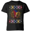 Power Rangers Kids' Christmas T-Shirt - Black 2 Power Rangers Kids' Christmas T-Shirt - Black -Cheap Christmas Franchises Store 12336986 1164714272106689